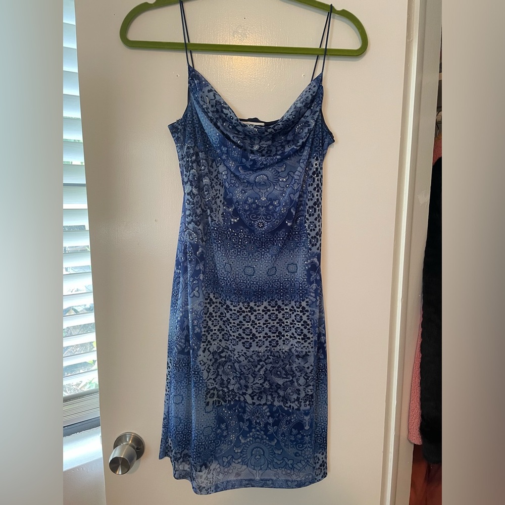 90s Strappy Mini Dress